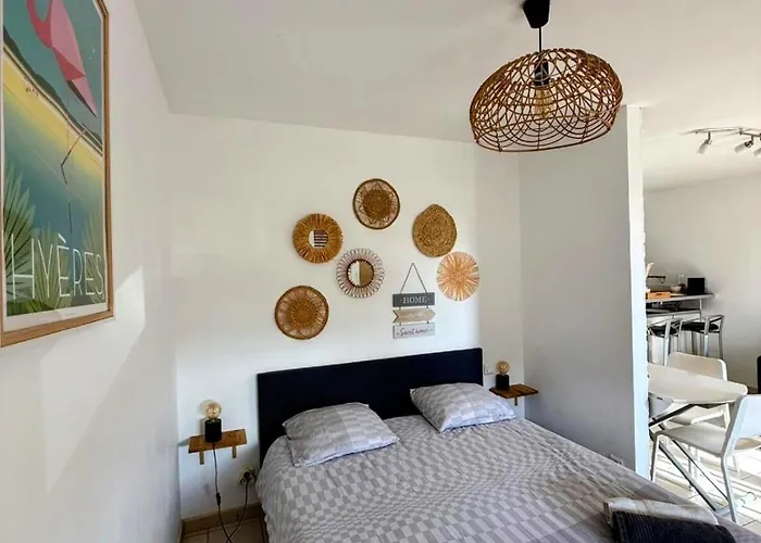 Appartement Le Flamant - 7 Min à Pieds De La Hyères